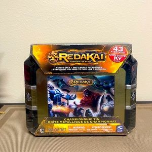 Redakai Conquer The Kairu Battlefield Championship Tin Card Game Sealed NEW
